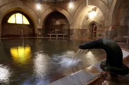 Kiraly Bath Budapest Winter Thermal