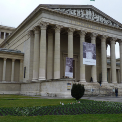 Museum of Fine Arts Budapest Winter