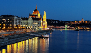 Hungarian Parliament - New Year Budapest