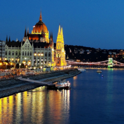 Hungarian Parliament - New Year Budapest