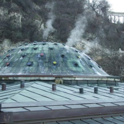 Turkish Dome Rudas Bath Budapest