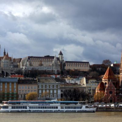 Budapest Winter Buda Castle Hill 2019 2020