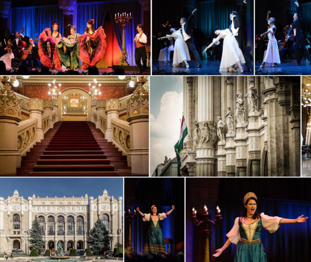 Budapest Pesti Vigado Gala Concert Show collage