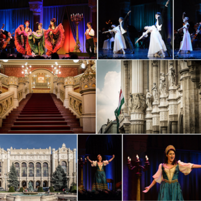 Budapest Pesti Vigado Gala Concert Show collage