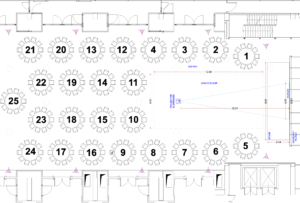 Wine Jazz New Year Budapest Party Seating Plan in Hotel Intercontinental Wine Lovers